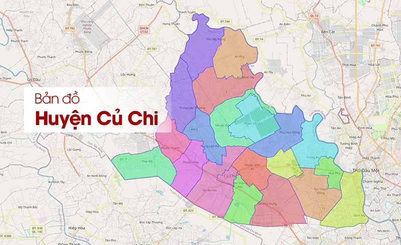 Bản đồ Huyện Củ Chi TPHCM: Chi tiết, Cập nhật 2024