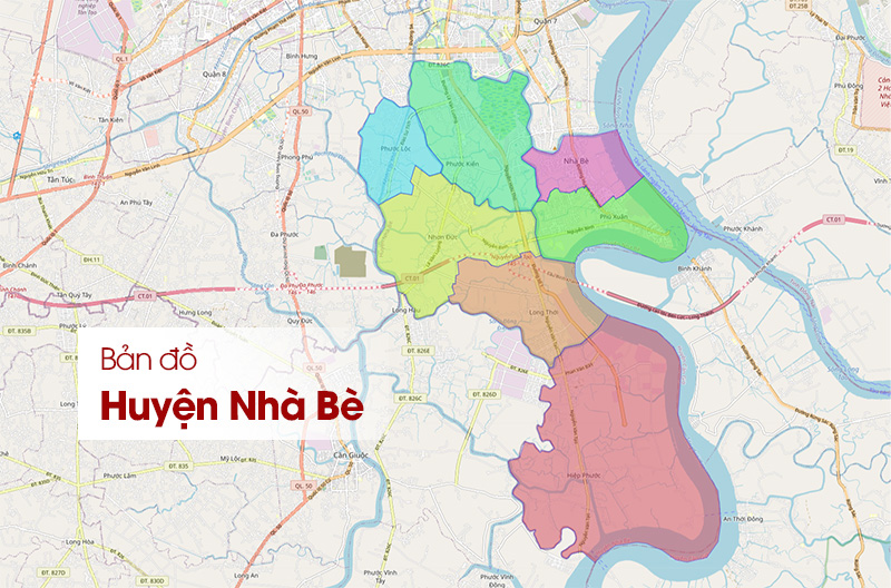 Bản đồ Huyện Nhà Bè TPHCM: Chi tiết, Cập nhật 2024