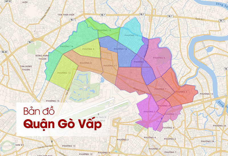 Bản Đồ Quận Gò Vấp TPHCM Chi Tiết & Mới Nhất