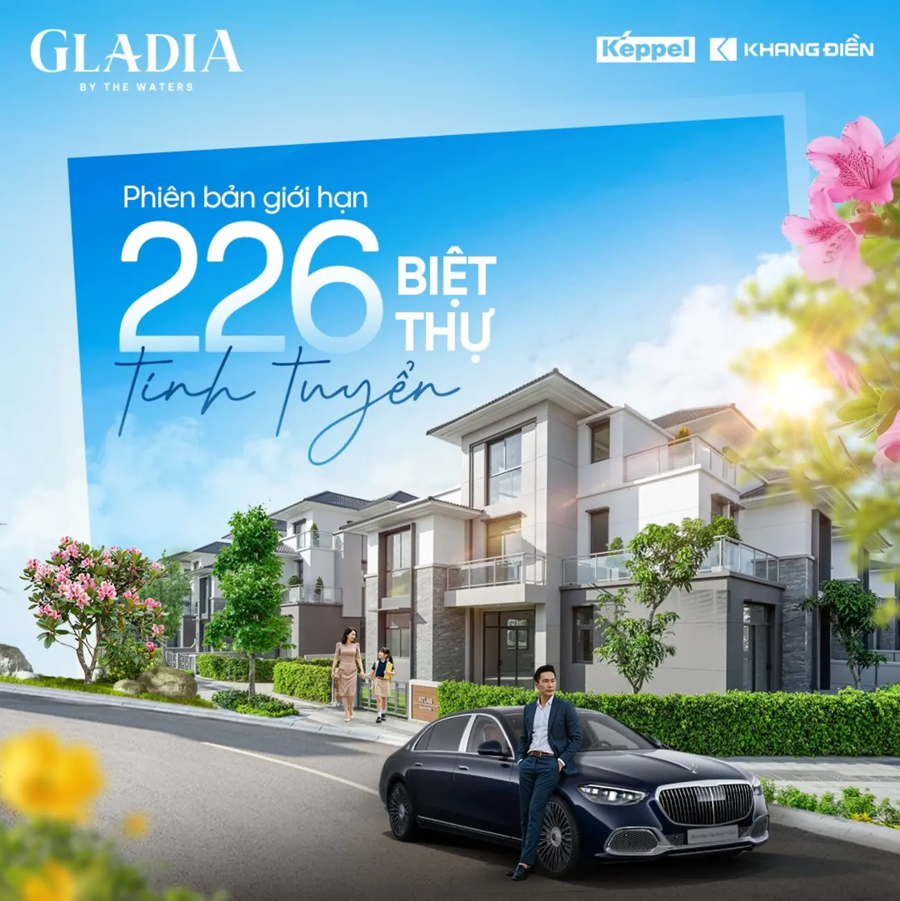 159 căn biệt thự ven sông tại Thủ Đức - Gladia Keppelland