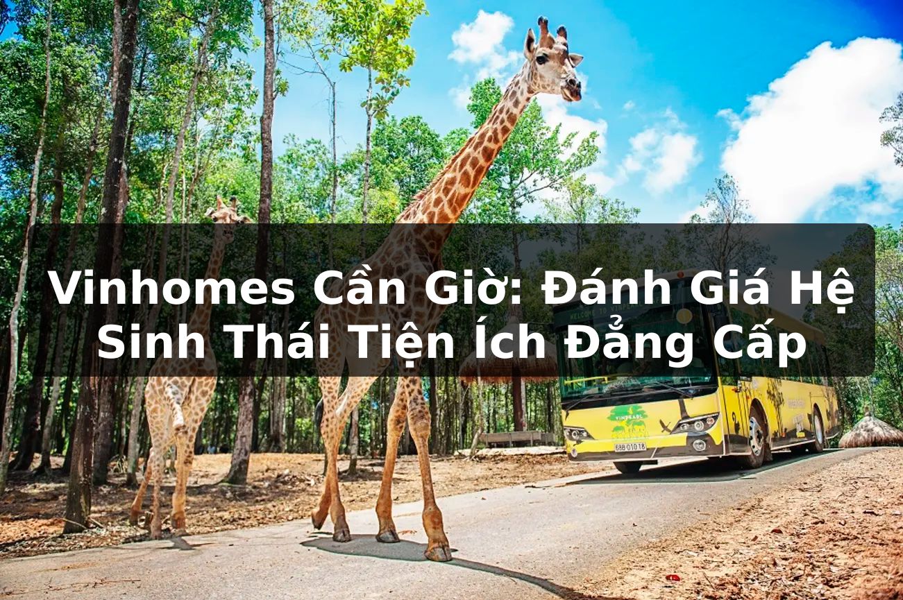Vinhomes Cần Giờ: Đánh Giá Hệ Sinh Thái Tiện Ích Đẳng Cấp